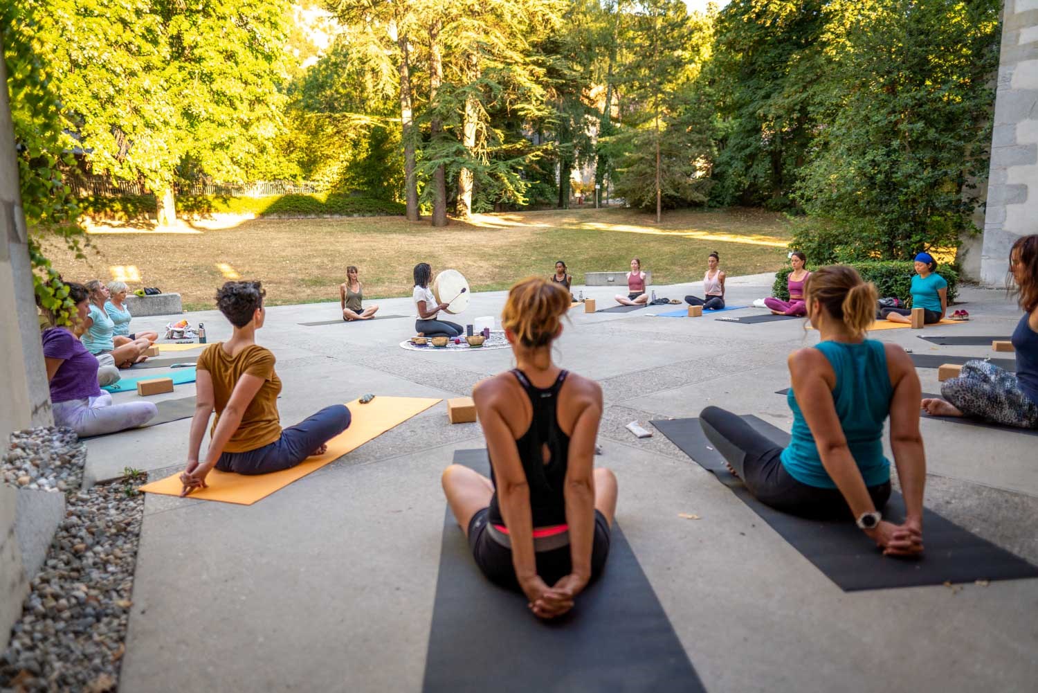 Yoga à la Chartreuse